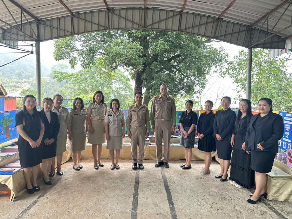 คณะกรรมการประเมินคุณภาพภายในสถานศึกษา เข้าประเมินคุณภาพภายในสถานศึกษา ของศูนย์พัฒนาเด็กเล็กบ้านทับเบิก ประจำปีการศึกษา 2569