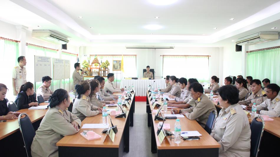  ประชุมสภาองค์การบริหารส่วนตำบลวังบาล ครั้งแรก