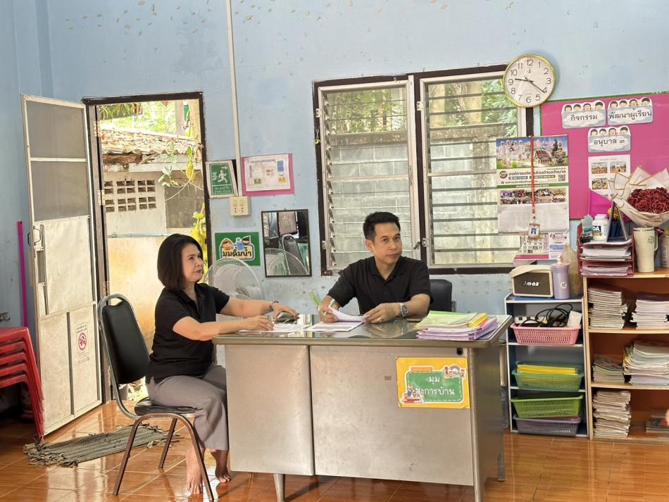  นิเทศการจัดประสบการณ์การเรียนรู้ ณ ศูนย์พัฒนาเด็กเล็ก อบต.วังบาล