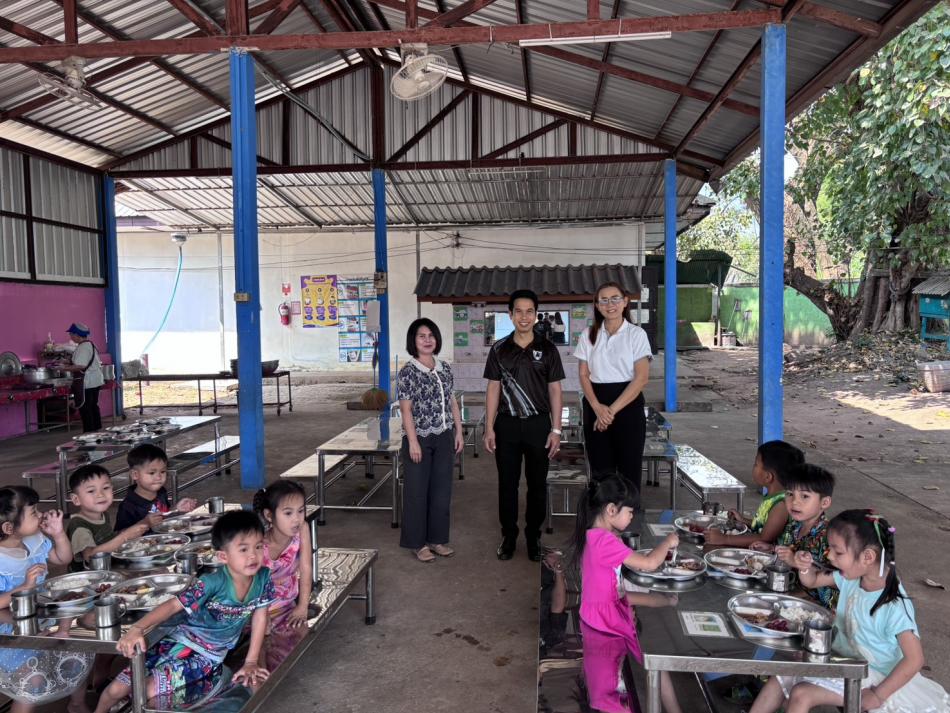 สุ่มตรวจอาหารกลางวันเด็กนักเรียน ประจำเดือนกุมภาพันธ์ พ.ศ.2569 ของศูนย์พัฒนาเด็กเล็ก อบต.วังบาล