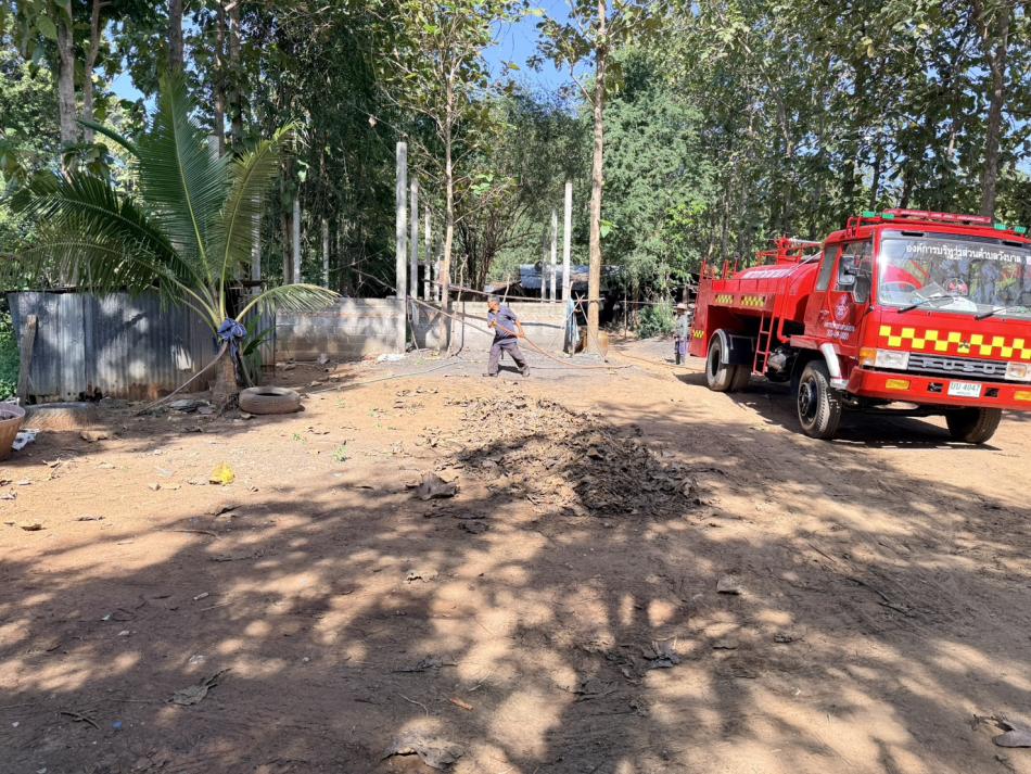  อบต.วังบาล ออกให้บริการสาธารณะส่งน้ำอุปโภคบริโภคในพื้นที่หมู่ที่  12 