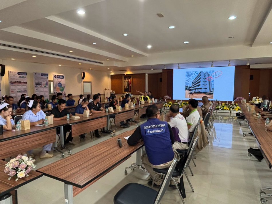  อบต.วังบาล เข้าร่วมโครงการซ้อมแผนป้องกันและระงับอัคคีภัย โรงพยาบาลสมเด็จพระยุพราชหล่มเก่า พ.ศ. 2569