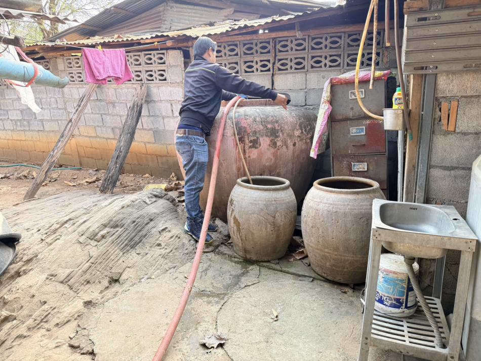 อบต.วังบาล ออกให้บริการสาธารณะส่งน้ำอุปโภคบริโภคในพื้นที่หมู่ที่ 12