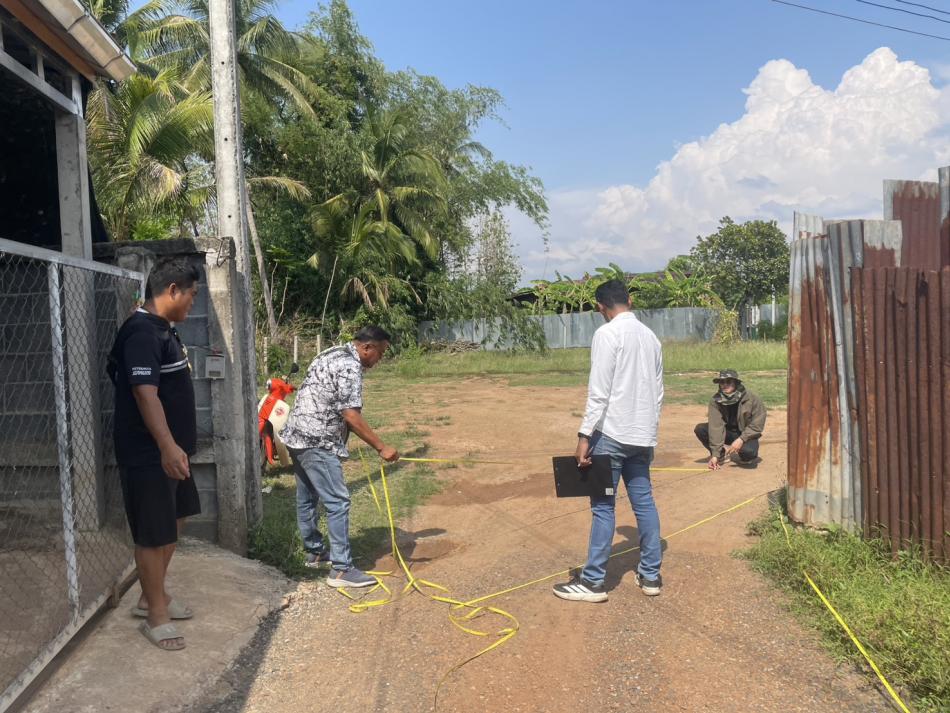  อบต.วังบาล ลงพื้นที่สำรวจเส้นทางเพื่อเตรียมปรับปรุงถนน หมู่ที่ 8 และหมู่ที่ 11