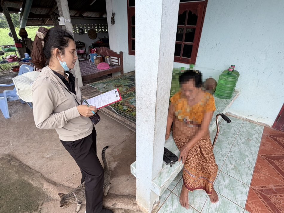  อบต.วังบาล ลงพื้นที่ประเมินผู้สูงอายุที่มีภาวะพึ่งพิงในพื้นที่ตำบลวังบาล